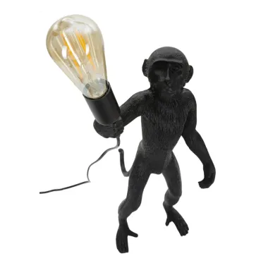 LAMPA STOŁOWA MONKEY NERO 26X34X55 cm
